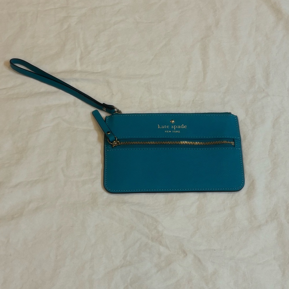 Kate Spade Teal Wristlet